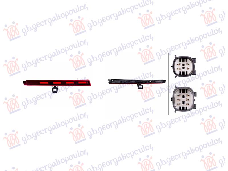 ΦΑΝΟΣ ΠΙΣΩ ΑΝΩ LED (HELLA) ΔΕΞ