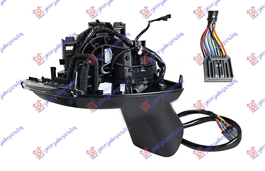 ΚΑΘΡΕΦΤΗΣ ΗΛΕΚΤΡΙΚΟΣ ΘΕΡΜΑΙΝΟΜΕΝΟΣ ΗΛΕΚΤΡΙΚΑ ΑΝΑΚΛΙΝΟΜΕΝΟΣ ΜΕ ΜΝΗΜΗ (ΜΟΝΟ ΣΩΜΑ) (12 PIN) (ΜΕ ΦΛΑΣ & ΑΙΣΘΗΤΗΡΑ) (Α ΠΟΙΟΤΗΤΑ) ΔΕΞ