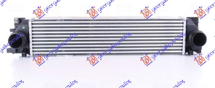 ΨΥΓΕΙΟ INTERCOOLER 2.0 T5 ΒΕΝΖΙΝΗ - 2.0 D4 ΠΕΤΡΕΛΑΙΟ (618x147) (NISSENS)