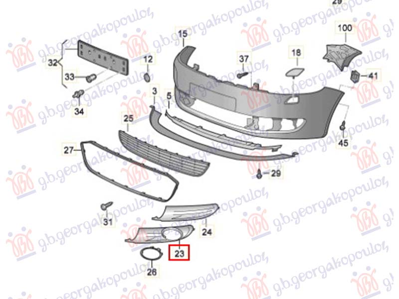 ΔΙΧΤΥ ΠΡΟΦΥΛΑΚΤΗΡΑ ΕΜΠΡΟΣ (ΜΕ ΤΡΥΠΑ ΓΙΑ ΠΡΟΒΟΛΕΑ) (Γ) ΑΡ
