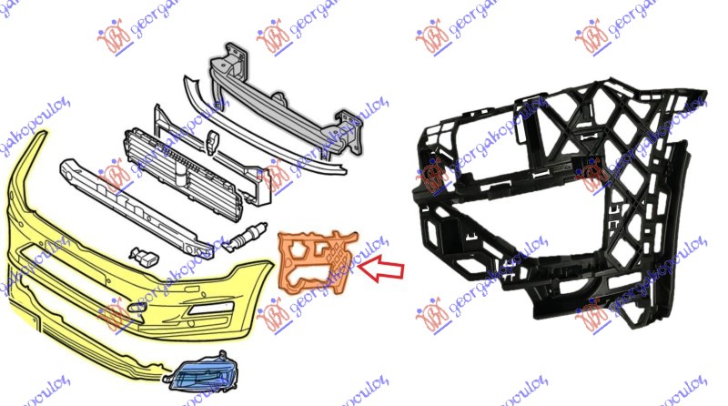 ΒΑΣΗ ΠΡΟΦΥΛΑΚΤΗΡΑ ΕΜΠΡΟΣ ΠΛΑΙΝΗ ΠΛΑΣΤΙΚΗ ΑΡ
