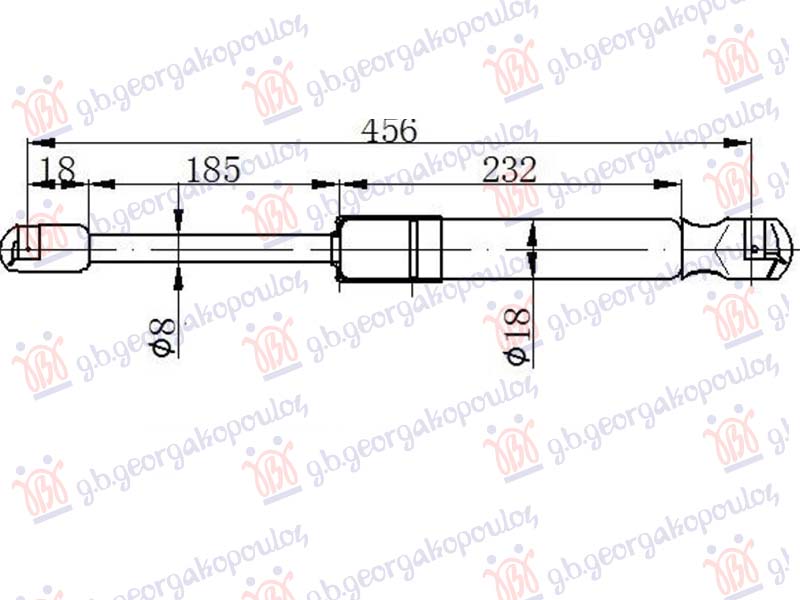 ΑΜΟΡΤΙΣΕΡ ΚΑΠΟ ΕΜΠΡΟΣ (457L-420N)
