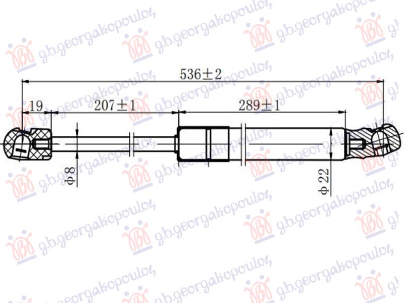 ΑΜΟΡΤΙΣΕΡ ΜΠΑΓΚΑΖ (536L-670N)