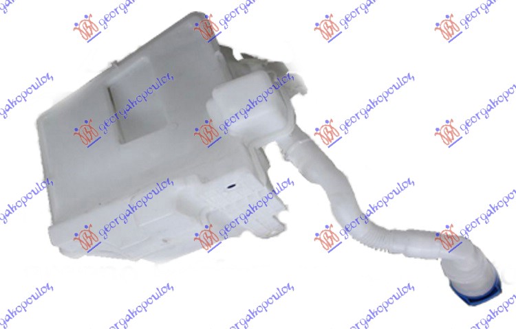 ΔΟΧΕΙΟ ΝΕΡΟΥ ΥΑΛΟΚΑΘΑΡΙΣΤΗΡΩΝ (3.5L) (ΜΕ 1 ΤΡΥΠΑ ΓΙΑ ΜΟΤΕΡ) (ΜΕ ΛΑΙΜΟ) (ΜΕ ΤΑΠΑ)