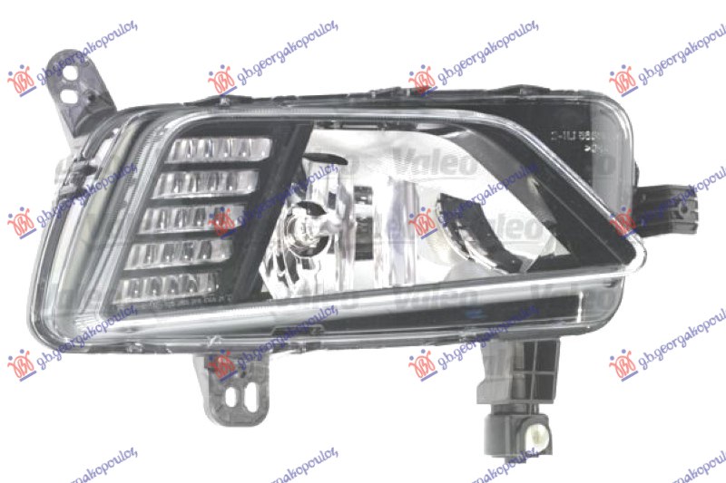 ΠΡΟΒΟΛΕΑΣ ΟΜΙΧΛΗΣ ΜΕ ΦΩΣ ΗΜΕΡΑΣ (VALEO) ΔΕΞ