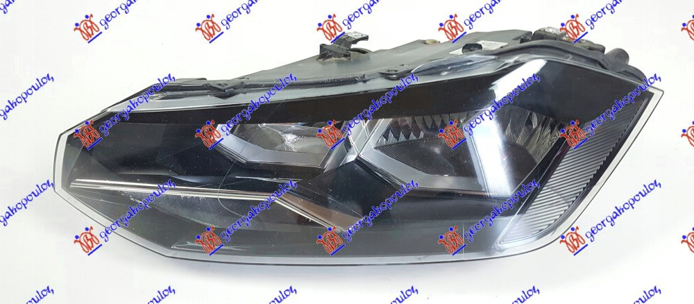 ΦΑΝΟΣ ΕΜΠΡΟΣ ΗΛΕΚΤΡΙΚΟΣ (H7/H7) (Ε) (DEPO) ΑΡ