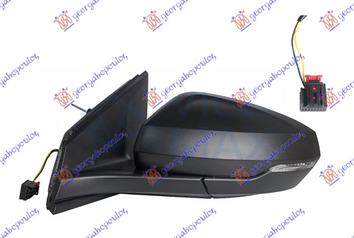 ΚΑΘΡΕΦΤΗΣ ΜΗΧΑΝΙΚΟΣ ΜΑΥΡΟΣ (ΜΕ ΦΛΑΣ) (ASPHERICAL GLASS) ΑΡ