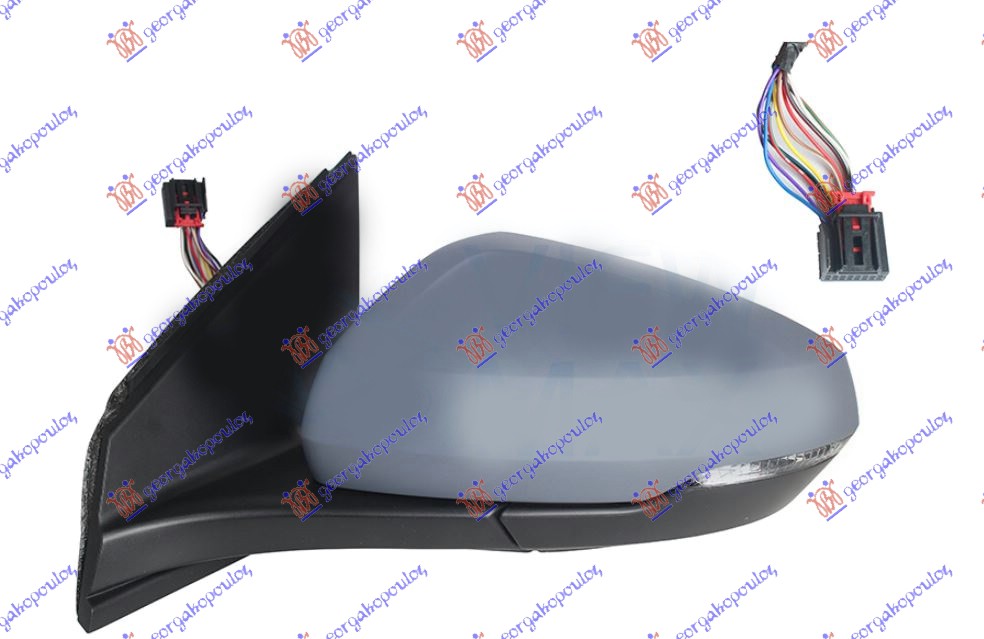 ΚΑΘΡΕΦΤΗΣ ΗΛΕΚΤΡΙΚΟΣ ΘΕΡΜΑΙΝΟΜΕΝΟΣ ΗΛΕΚΤΡΙΚΑ ΑΝΑΚΛΙΝΟΜΕΝΟΣ ΒΑΦΟΜΕΝΟΣ (ΜΕ ΦΛΑΣ & BLIS) 10 PIN (ASPHERICAL GLASS) ΑΡ