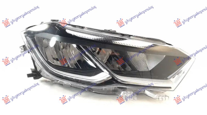 ΦΑΝΟΣ ΕΜΠΡΟΣ ECO LED ΜΕ ΦΩΣ ΗΜΕΡΑΣ LED (VALEO) ΔΕΞ