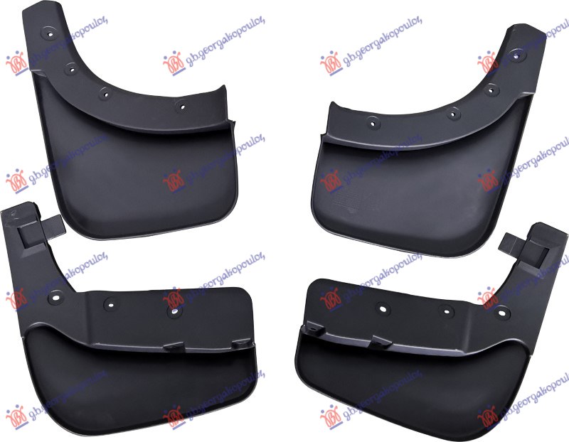 ΛΑΣΠΩΤΗΡEΣ ΕΜΠΡΟΣ-ΠΙΣΩ ΣΕΤ (4ΤΕΜ)