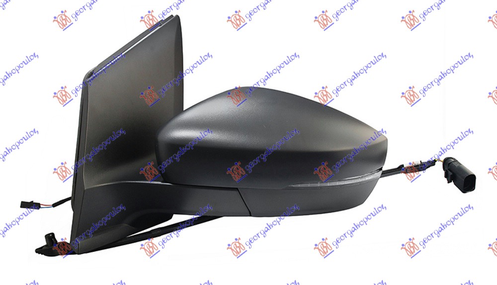 ΚΑΘΡΕΦΤΗΣ ΗΛΕΚΤΡΙΚΟΣ ΘΕΡΜΑΙΝΟΜΕΝΟΣ ΒΑΦΟΜΕΝΟΣ (ΜΕ ΦΛΑΣ) (8 PIN) (Α ΠΟΙΟΤΗΤΑ) (ASPHERICAL GLASS) ΑΡ