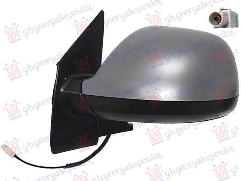 ΚΑΘΡΕΦΤΗΣ ΧΕΙΡΟΚΙΝΗΤΟΣ ΒΑΦΟΜΕΝΟΣ (ΜΕ ΚΕΡΑΙΑ AM/FM) (ASPHERICAL GLASS) ΑΡ