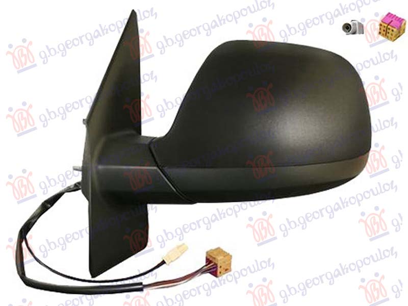 ΚΑΘΡΕΦΤΗΣ ΗΛΕΚΤΡΙΚΟΣ ΘΕΡΜΑΙΝΟΜΕΝΟΣ ΗΛΕΚΤΡΙΚΑ ΑΝΑΚΛΙΝΟΜΕΝΟΣ (ΜΕ ΚΕΡΑΙΑ AM/FM) (ASPHERICAL GLASS) ΑΡ