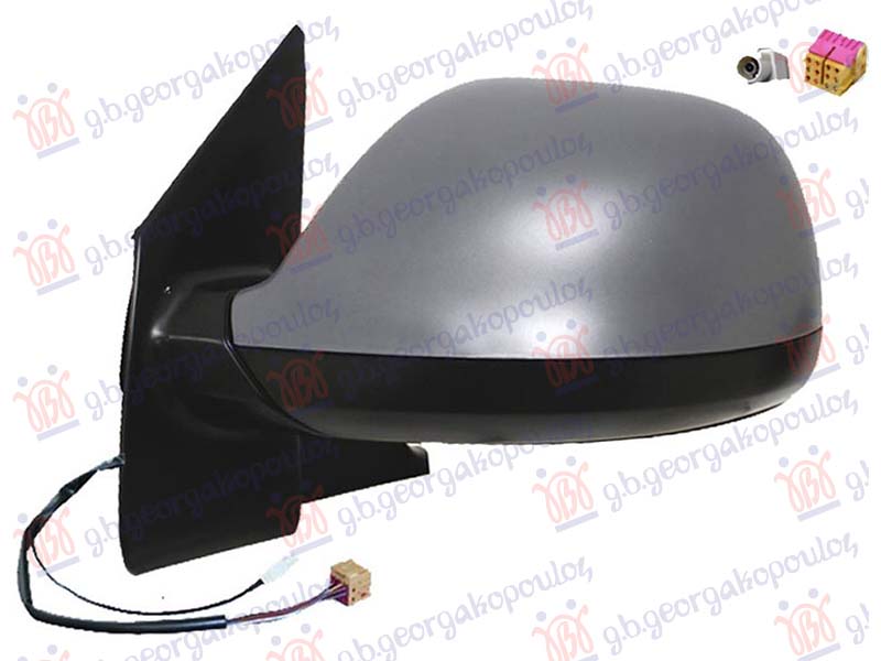 ΚΑΘΡΕΦΤΗΣ ΗΛΕΚΤΡΙΚΟΣ ΘΕΡΜΑΙΝΟΜΕΝΟΣ ΗΛΕΚΤΡΙΚΑ ΑΝΑΚΛΙΝΟΜΕΝΟΣ ΒΑΦΟΜΕΝΟΣ (ΜΕ ΚΕΡΑΙΑ AM/FM) (ASPHERICAL GLASS) ΑΡ