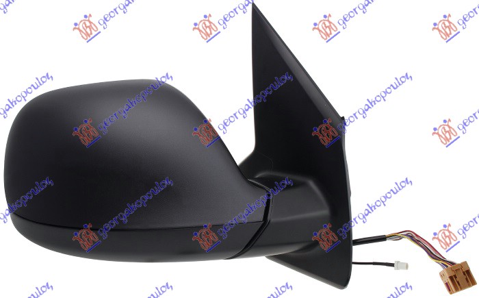 ΚΑΘΡΕΦΤΗΣ ΗΛΕΚΤΡΙΚΟΣ ΘΕΡΜΑΙΝΟΜΕΝΟΣ ΗΛΕΚΤΡΙΚΑ ΑΝΑΚΛΙΝΟΜΕΝΟΣ ΒΑΦΟΜΕΝΟΣ ΜΕ ΚΕΡΑΙΑ (9+1 PIN) (CONVEX GLASS) (Α ΠΟΙΟΤΗΤΑ) ΔΕΞ