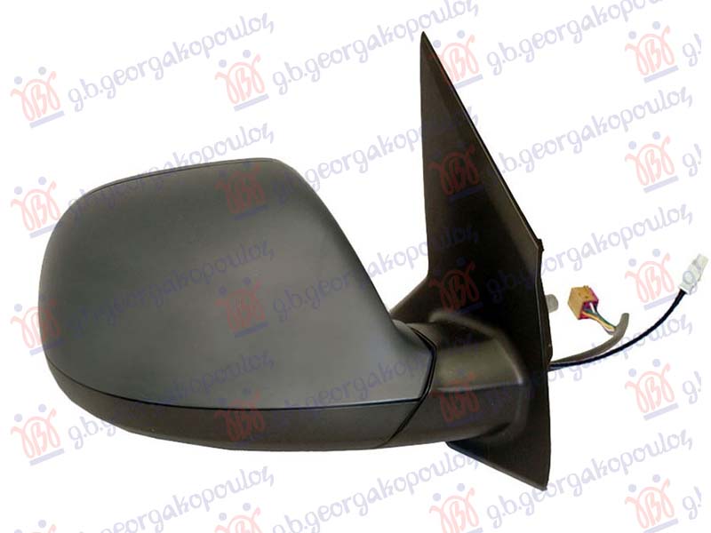 ΚΑΘΡΕΦΤΗΣ ΗΛΕΚΤΡΙΚΟΣ ΘΕΡΜΑΙΝΟΜΕΝΟΣ ΗΛΕΚΤΡΙΚΑ ΑΝΑΚΛΙΝΟΜΕΝΟΣ ΜΕ ΚΕΡΑΙΑ (9+1 PIN) (CONVEX GLASS) ΔΕΞ