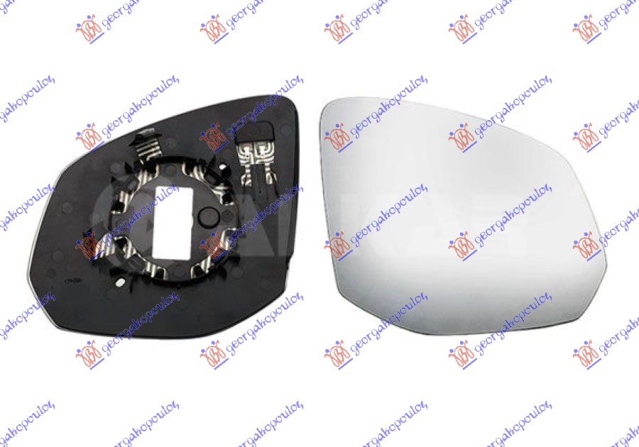 ΚΡΥΣΤΑΛΛΟ ΚΑΘΡΕΦΤΗ ΘΕΡΜΑΙΝΟΜΕΝΟ (CONVEX GLASS) ΔΕΞ