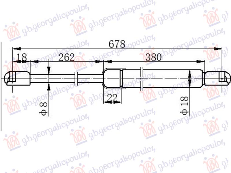 ΑΜΟΡΤΙΣΕΡ ΜΠΑΓΚΑΖ (678,5L-630N)