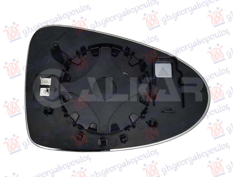 ΚΡΥΣΤΑΛΛΟ ΚΑΘΡΕΦΤΗ ΘΕΡΜΑΙΝΟΜΕΝΟ (ΜΕ BLIS) (2+2pin) (CONVEX GLASS) ΑΡ