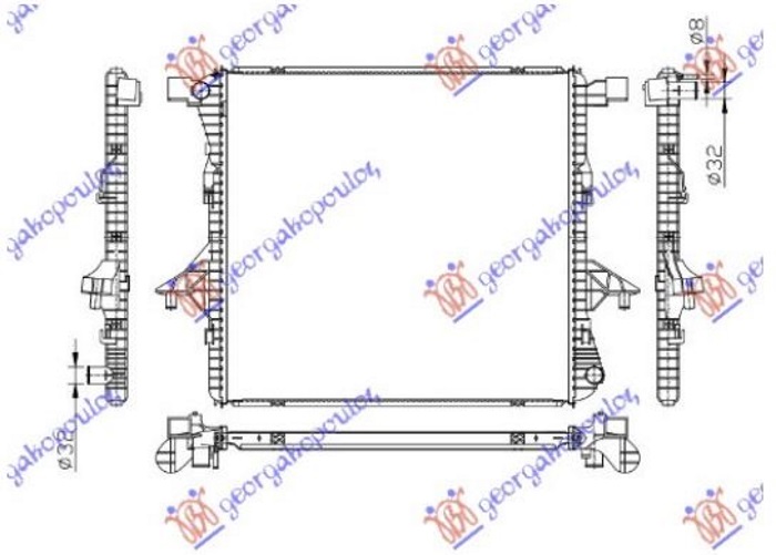 ΨΥΓΕΙΟ 2.0 ΒΕΝΖΙΝΗ-2.0 ΠΕΤΡΕΛΑΙΟ (617x584x26) (KOYO)