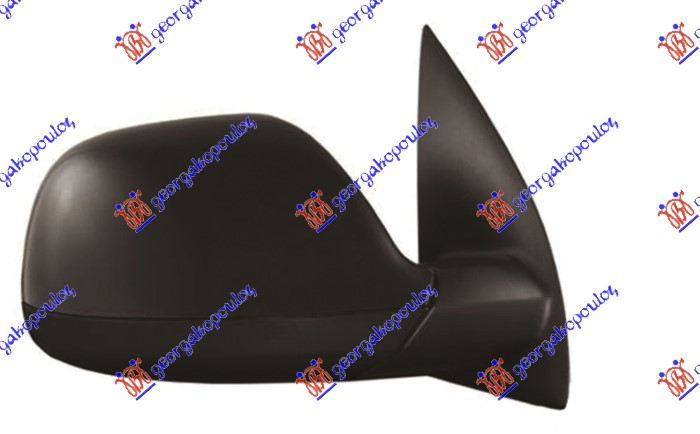 ΚΑΘΡΕΦΤΗΣ ΧΕΙΡΟΚΙΝΗΤΟΣ ΜΑΥΡΟΣ (ΜΑΥΡΗ ΒΑΣΗ) (Α ΠΟΙΟΤΗΤΑ) (CONVEX GLASS) ΔΕΞ