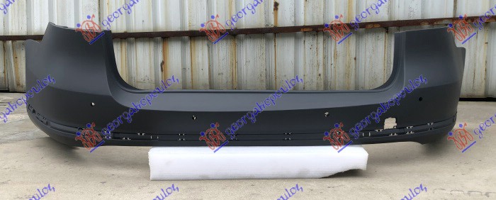 ΠΡΟΦΥΛΑΚΤΗΡΑΣ ΠΙΣΩ ΒΑΦΟΜΕΝΟΣ S.W. (R-LINE) ΜΕ ΤΡΥΠΕΣ ΓΙΑ ΧΡΩΜΙΑ (ΜΕ ΤΕΤΡΑΓΩΝΟ ΚΑΛΥΜΜΑ ΓΑΝΤΖΟΥ) (ΜΕ 4 PDC)