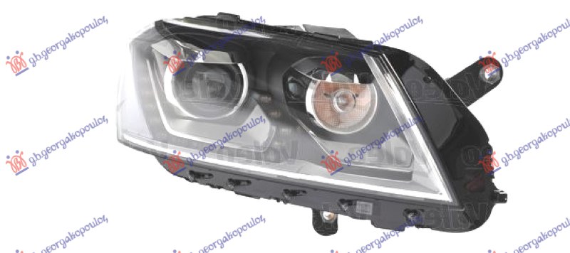 ΦΑΝΟΣ ΕΜΠΡΟΣ Bi-XENON ΕΞΥΠΝΟ ΜΕ ΦΩΣ ΗΜΕΡΑΣ LED (D3S) (DYNAMIC) (VALEO) ΔΕΞ