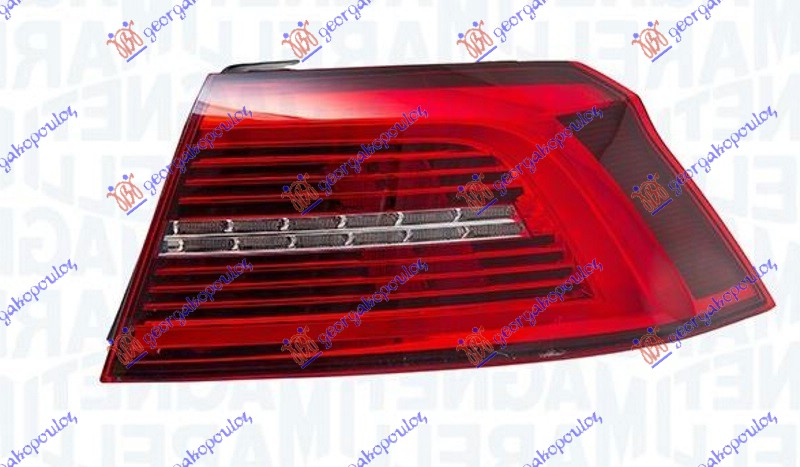 ΦΑΝΟΣ ΠΙΣΩ ΕΞΩ SEDAN LED (ΦΛΑΣ ΜΕΣΗ) (MARELLI) ΔΕΞ