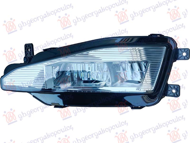 ΠΡΟΒΟΛΕΑΣ ΟΜΙΧΛΗΣ LED ΜΕ ΦΩΣ ΣΤΡΟΦΗΣ (E) ΔΕΞ