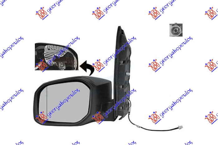 ΚΑΘΡΕΦΤΗΣ ΜΗΧΑΝΙΚΟΣ ΧΕΙΡΟΚΙΝΗΤΟΣ (ΜΙΚΡΟΣ) (ASPHERICAL GLASS) ΑΡ