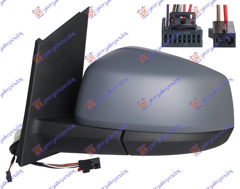 ΚΑΘΡΕΦΤΗΣ ΗΛΕΚΤΡΙΚΟΣ ΘΕΡΜΑΙΝΟΜΕΝΟΣ ΗΛΕΚΤΡΙΚΑ ΑΝΑΚΛΙΝΟΜΕΝΟΣ ΒΑΦΟΜΕΝΟΣ (ME SIDE ASSIST) (9 PIN) (Α ΠΟΙΟΤΗΤΑ) (CONVEX GLASS) ΑΡ