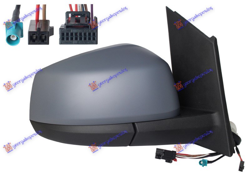 ΚΑΘΡΕΦΤΗΣ ΗΛΕΚΤ. ΘΕΡΜΑΙΝ. ΗΛΕΚΤ. ΑΝΑΚΛ. ΒΑΦΟΜ. (ΜΕ SIDE ASSIST) ΜΕ ΚΕΡΑΙΑ (10pin) (Α ΠΟΙΟΤΗΤΑ) (CONVEX GLASS) ΔΕΞ