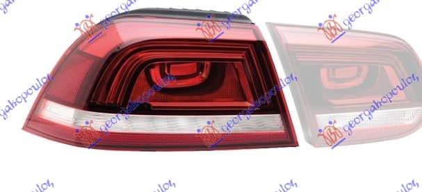 ΦΑΝΟΣ ΠΙΣΩ ΕΞΩ ΦΥΜΕ LED (HELLA) ΑΡ