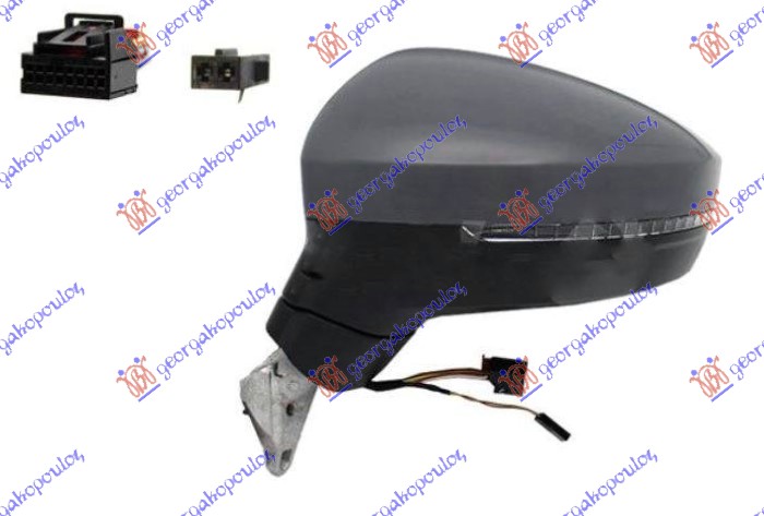 ΚΑΘΡΕΦΤΗΣ ΗΛΕΚΤΡΙΚΟΣ ΘΕΡΜΑΙΝΟΜΕΝΟΣ ΒΑΦΟΜΕΝΟΣ (ΜΕ ΦΛΑΣ & ASSIST) (ASPHERICAL GLASS) ΑΡ