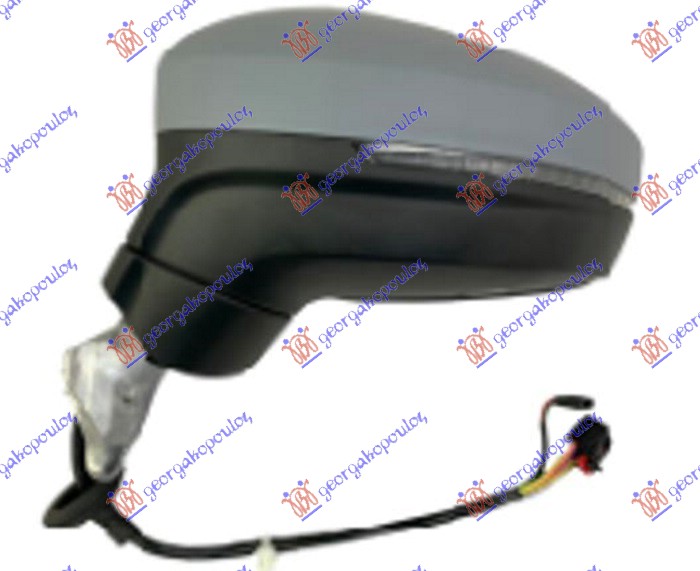 ΚΑΘΡΕΦΤΗΣ ΗΛΕΚΤΡΙΚΟΣ ΘΕΡΜΑΙΝΟΜΕΝΟΣ ΗΛΕΚΤΡΙΚΑ ΑΝΑΚΛΙΝΟΜΕΝΟΣ ΒΑΦΟΜΕΝΟΣ (ΜΕ ΦΛΑΣ & ΦΩΣ ΑΣΦΑΛΕΙΑΣ & ASSIST) (ASPHERICAL GLASS) ΑΡ