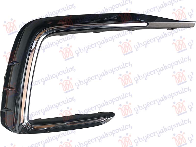 ΔΙΑΚΟΣΜΗΤΙΚΟ ΔΙΧΤΥΟΥ ΠΡΟΦΥΛΑΚΤΗΡΑ ΕΜΠΡΟΣ ΜΑΥΡΟ ΓΥΑΛΙΣΤΕΡΟ (ΜΕ ΧΡΩΜΙΟ) (R-LINE) ΔΕΞ