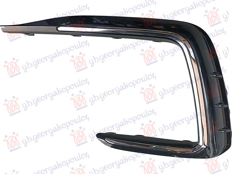 ΔΙΑΚΟΣΜΗΤΙΚΟ ΔΙΧΤΥΟΥ ΠΡΟΦΥΛΑΚΤΗΡΑ ΕΜΠΡΟΣ ΜΑΥΡΟ ΓΥΑΛΙΣΤΕΡΟ (ΜΕ ΧΡΩΜΙΟ) (R-LINE) ΑΡ