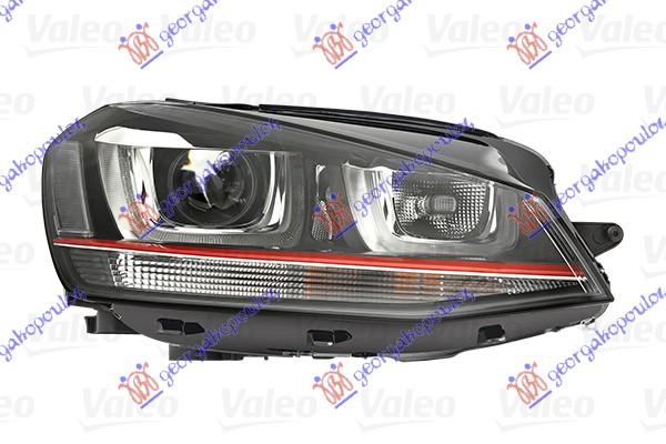 ΦΑΝΟΣ ΕΜΠΡΟΣ GTI XENON ΕΞΥΠΝΟ ME ΦΩΣ ΗΜΕΡΑΣ LED (VALEO) ΔΕΞ