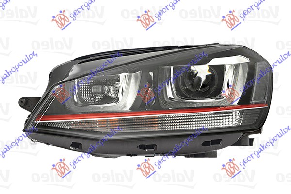 ΦΑΝΟΣ ΕΜΠΡΟΣ GTI XENON ΕΞΥΠΝΟ ME ΦΩΣ ΗΜΕΡΑΣ LED (VALEO) ΑΡ
