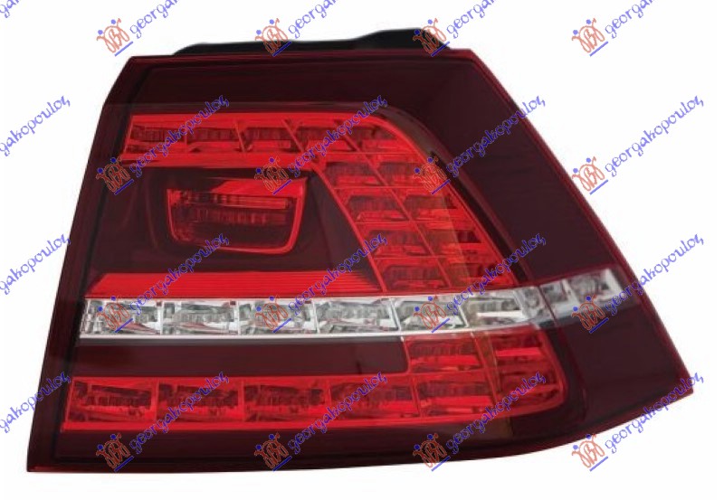 ΦΑΝΟΣ ΠΙΣΩ ΕΞΩ GTi LED (MARELLI) ΔΕΞ