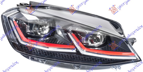 ΦΑΝΟΣ ΕΜΠΡΟΣ FULL LED ΕΞΥΠΝΟ (GTI) (HELLA) ΔΕΞ