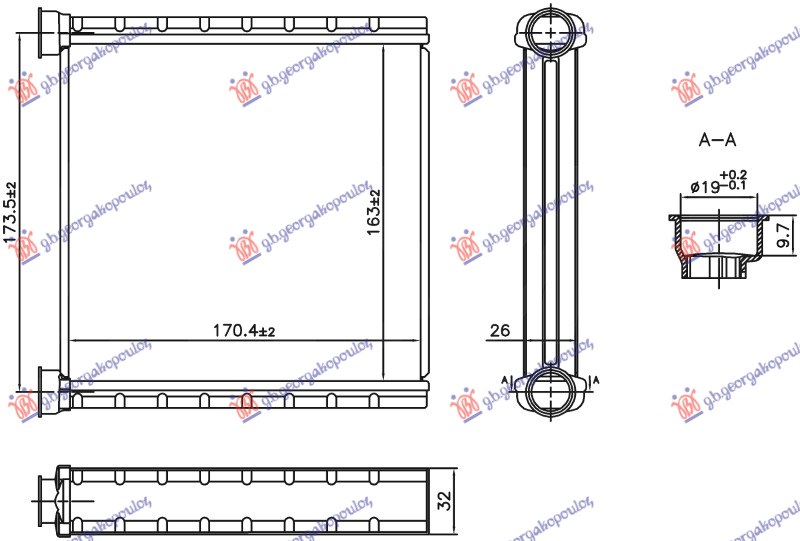 ΨΥΓΕΙΟ ΚΑΛΟΡΙΦΕΡ (163x170x26)