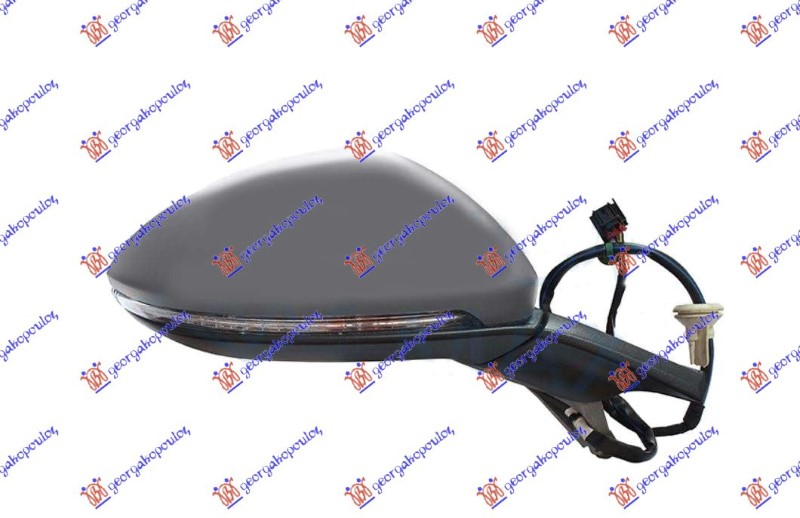 ΚΑΘΡΕΦΤΗΣ ΗΛΕΚΤΡΙΚΟΣ ΘΕΡΜΑΙΝΟΜΕΝΟΣ ΒΑΦΟΜΕΝΟΣ (ΜΕ ΦΛΑΣ BLIS & ΜΝΗΜΗ) (10+2 PIN) (CONVEX GLASS) ΔΕΞ