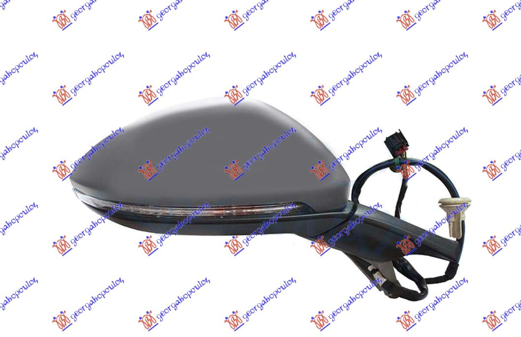 ΚΑΘΡΕΦΤΗΣ ΗΛΕΚΤ. ΘΕΡΜΑΙΝ. ΗΛ. ΑΝΑΚΛ. ΒΑΦΟΜ. (ΜΕ ΦΛΑΣ  Φ.ΑΣΦ. & BLIS & ΜΝΗΜΗ) (13+2 PIN) (Α ΠΟΙΟΤΗΤΑ) (CONVEX GLASS) ΔΕΞ