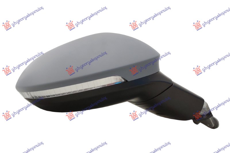 ΚΑΘΡΕΦΤΗΣ ΗΛΕΚΤΡΙΚΟΣ ΘΕΡΜΑΙΝΟΜΕΝΟΣ ΒΑΦΟΜΕΝΟΣ ΜΕ ΜΝΗΜΗ (ΜΕ ΦΛΑΣ & ΦΩΣ ΑΣΦΑΛΕΙΑΣ) (11 PIN) (CONVEX GLASS) ΔΕΞ