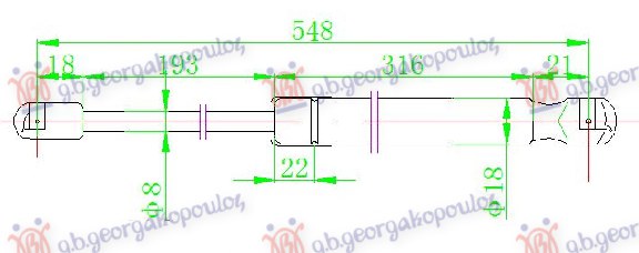 ΑΜΟΡΤΙΣΕΡ ΜΠΑΓΚΑΖ (548L-520N)