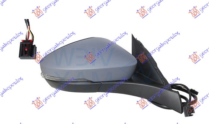 ΚΑΘΡΕΦΤΗΣ ΗΛΕΚΤΡΙΚΟΣ ΘΕΡΜΑΙΝΟΜΕΝΟΣ ΒΑΦΟΜΕΝΟΣ (ΜΕ ΦΛΑΣ) 6 PIN (Α ΠΟΙΟΤΗΤΑ) (CONVEX GLASS) ΔΕΞ