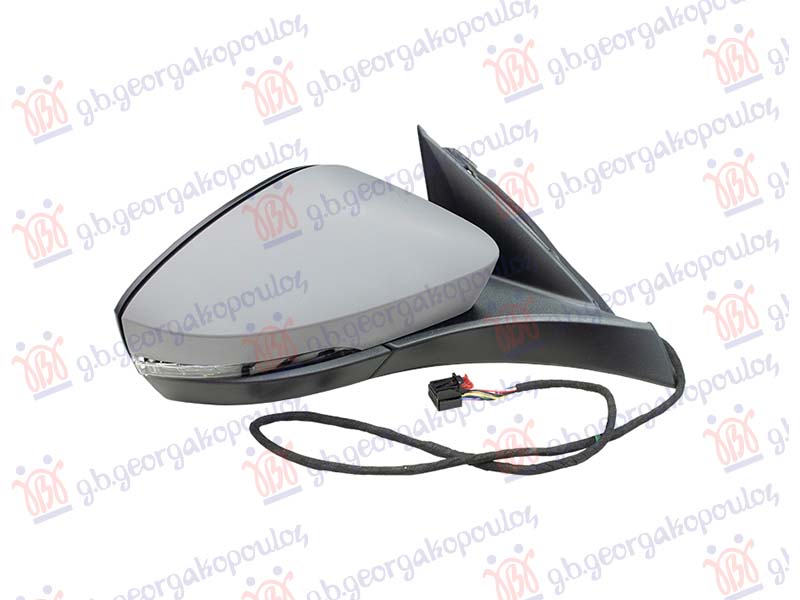 ΚΑΘΡΕΦΤΗΣ ΗΛΕΚΤΡΙΚΟΣ ΘΕΡΜΑΙΝΟΜΕΝΟΣ ΒΑΦΟΜΕΝΟΣ (ΜΕ ΦΛΑΣ) (6PIN) (CONVEX GLASS) ΔΕΞ