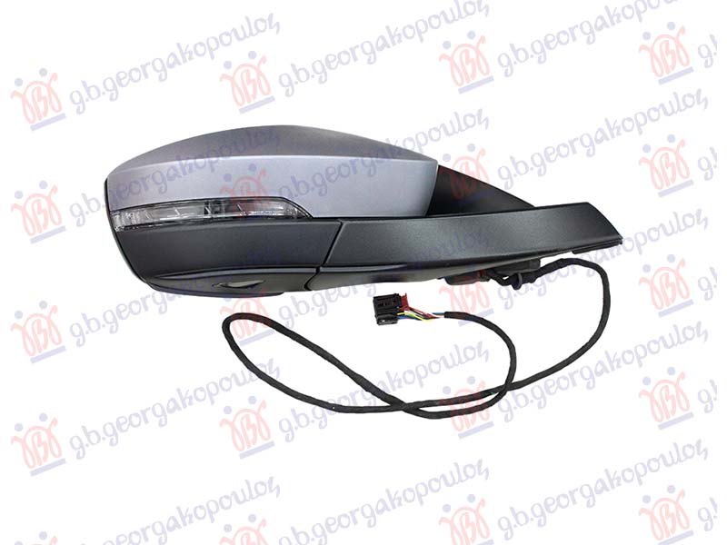 ΚΑΘΡΕΦΤΗΣ ΗΛΕΚΤΡΙΚΟΣ ΘΕΡΜΑΙΝΟΜΕΝΟΣ ΗΛΕΚΤΡΙΚΗ ΑΝΑΚΛΙΣΗ ME MNHMH ΒΑΦΟΜΕΝΟΣ (ΜΕ ΦΛΑΣ & ΦΩΣ ΑΣΦΑΛΕΙΑΣ) (13 PIN) (CONVEX GLASS) ΔΕΞ