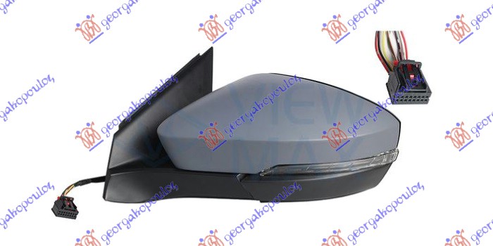 ΚΑΘΡΕΦΤΗΣ ΗΛΕΚΤΡΙΚΟΣ ΘΕΡΜΑΙΝΟΜΕΝΟΣ ΒΑΦΟΜΕΝΟΣ (ΜΕ ΦΛΑΣ & BLIS) (8 PIN) (A ΠΟΙΟΤΗΤΑ) (ASHPERICAL GLASS) ΑΡ